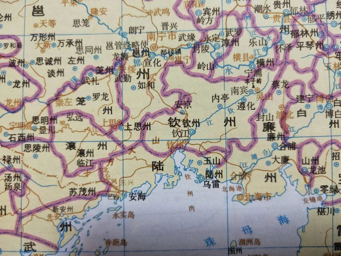 ▲唐邕州、陆州（点击看大图）