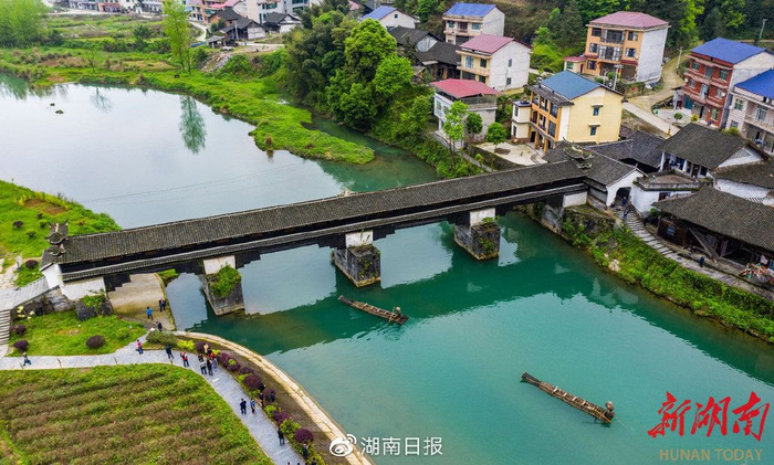 永锡桥鸟瞰。许振礼 摄