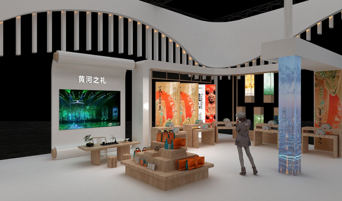 效果图。（图片由参展方提供）