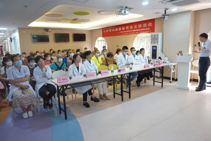 ▲吴书林教授科普房颤知识