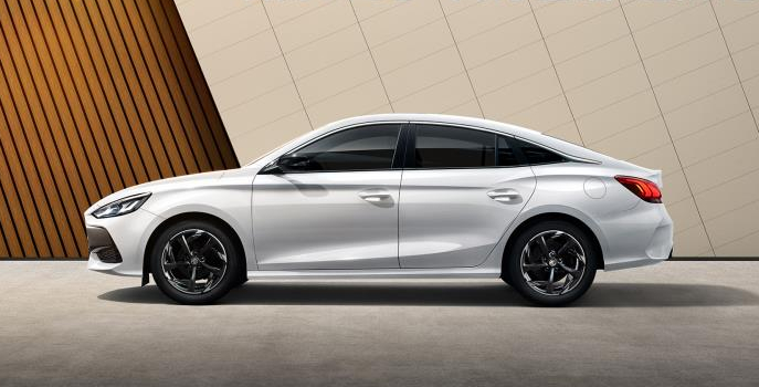 名爵MG5采用Fastback溜背设计。 MG品牌供图 华龙网发