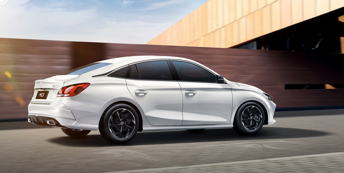 名爵MG5。 MG品牌供图 华龙网发