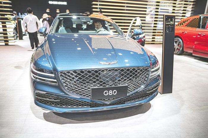 2023年5月13日，杭州，捷尼赛思GV80&nbsp;视觉中国图