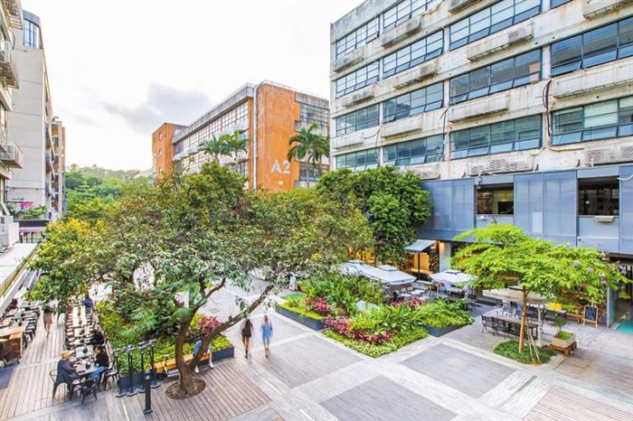 ▲深圳华侨城创意文化园北区一隅。