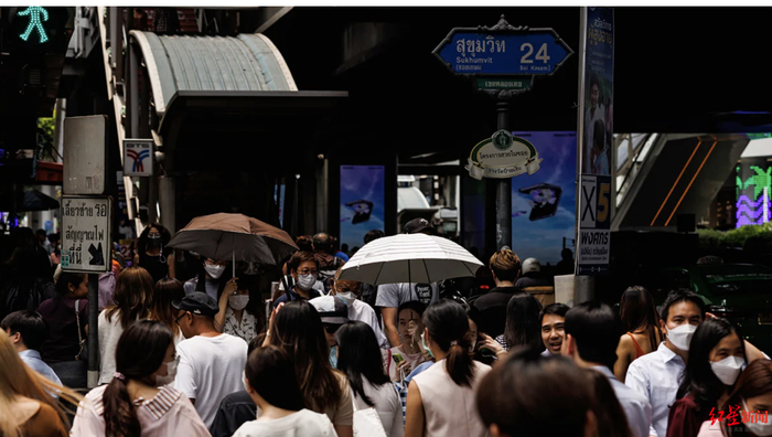 ↑泰国曼谷街头