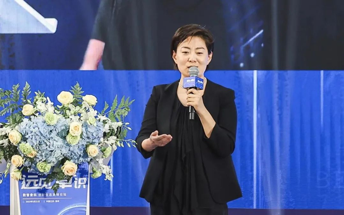 △美敦力中国骨科和神外业务集团脊柱疗法上游市场总监 楼旻女士