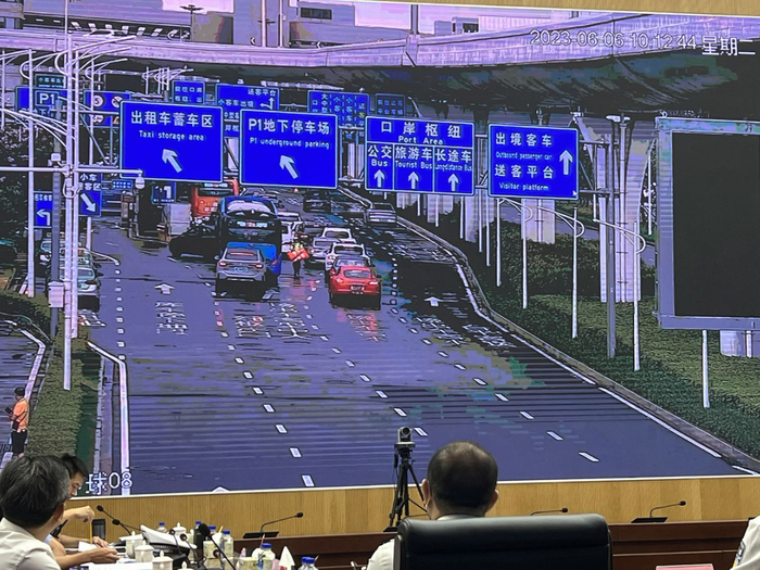 演练现场。吴长赋/摄