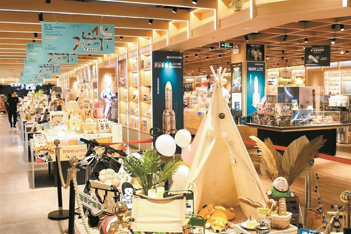 第十九届文博会大浪覔文化创意园分会场。（龙华文体局供图）