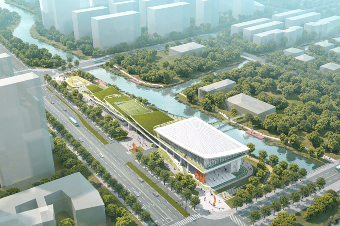 ▲嘉定马陆镇社区体育设施建筑概念设计方案征集成果