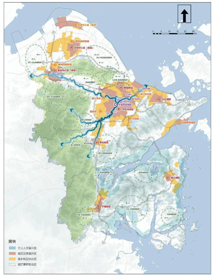城市更新策略分区图