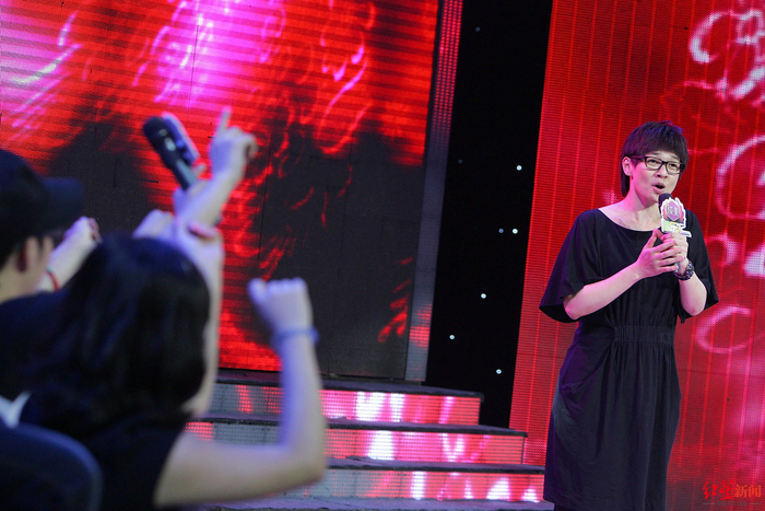 柯以敏演唱现场（资料图）