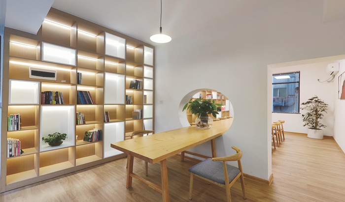     CCB建融家园·青木舍（南宁保租房项目）休闲区一角