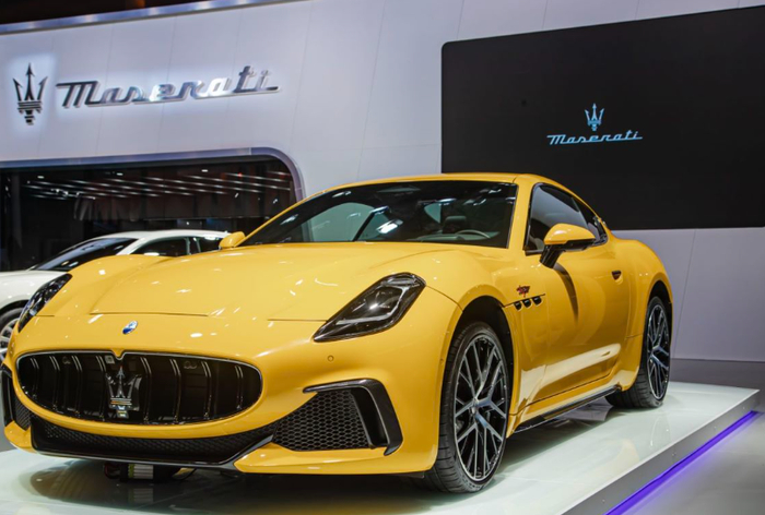 玛莎拉蒂全新GranTurismo Trofeo跑车。 玛莎拉蒂供图 华龙网发