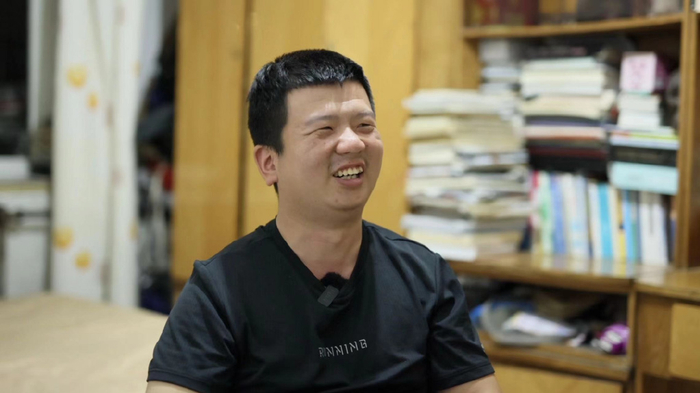 孙金元接受采访  阿里巴巴达摩院供图（下同）