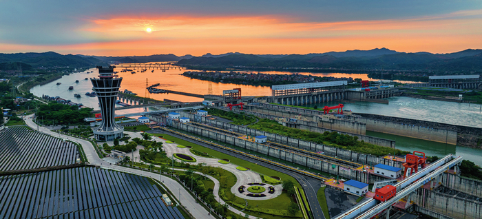 广西西江集团长洲三线四线船闸 受访单位供图