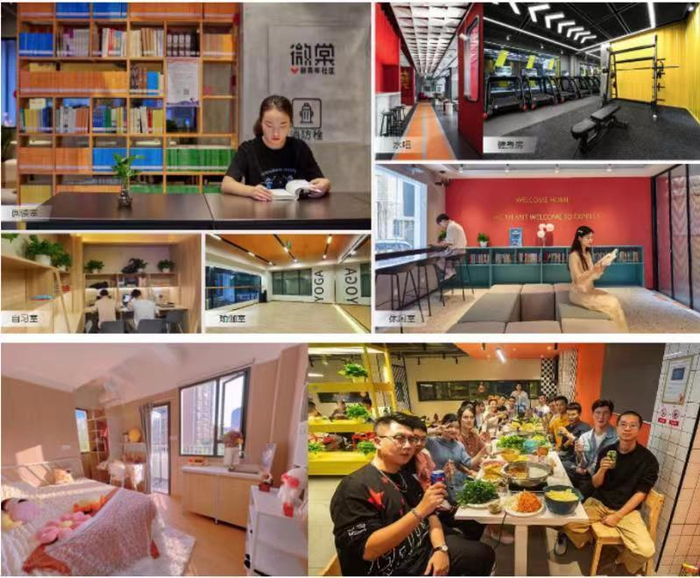 ↑安居微棠改造后的城中村保障性租赁住房 图据深圳特区报