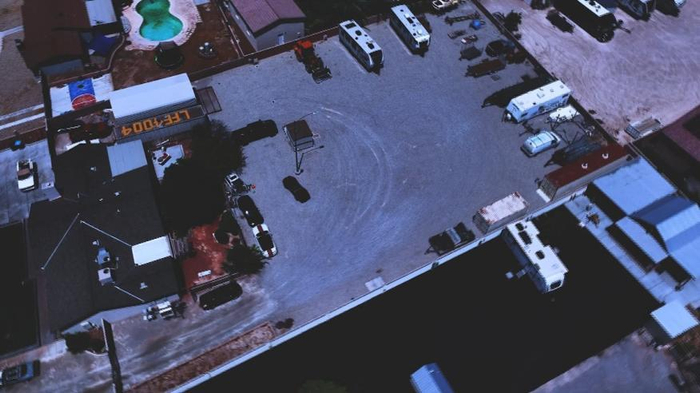 ↑据称是不明飞行物留下的圆圈印记