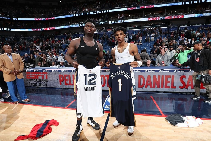 图注：被寄予厚望的锡安和莫兰特丑闻缠身