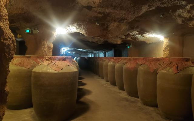 古井贡酒无极酒窖。 新京报记者 秦胜南 摄