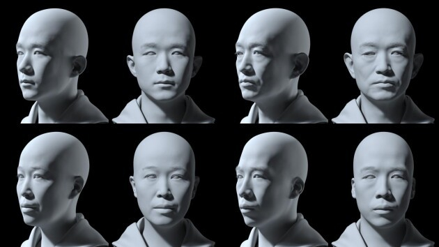 FOCO所生成数字人的细节。图源：受访者供