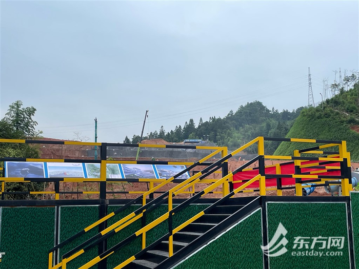 泰宁锦江国际度假酒店项目施工现场