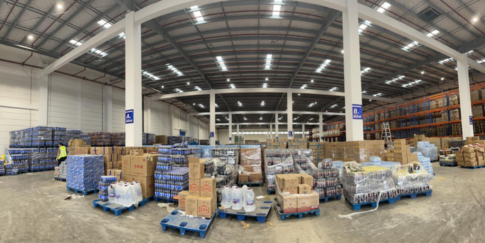 图为四川商投集团下属县域事业部管理运营的县域商贸物流“网络节点”