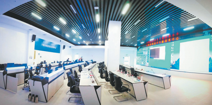 （十堰智慧城市大脑指挥中心）