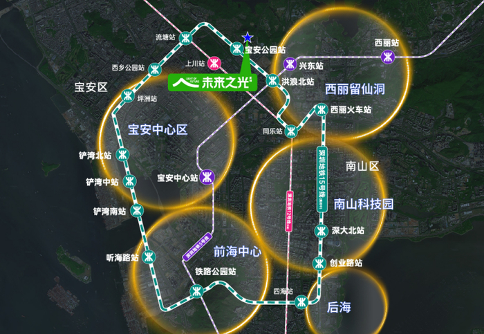 区位示意图，仅供参考