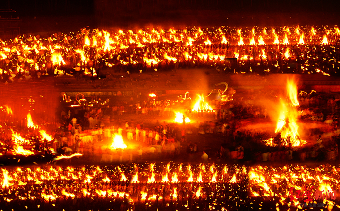 ▲凉山火把节（资料图）