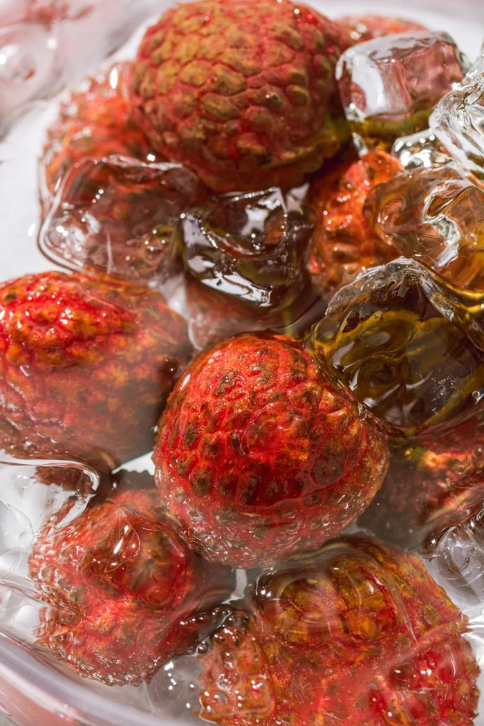 冰镇荔枝，广东人夏天的快乐。