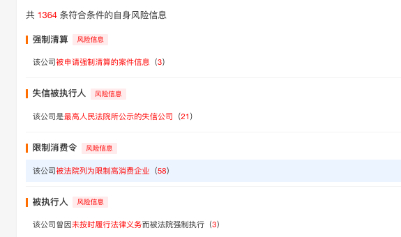 中能源电力燃料有限公司相关风险提示