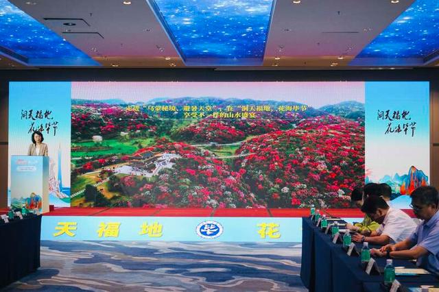 毕节市2023粤港澳大湾区客源市场推广座谈会现场。黄心琳/摄