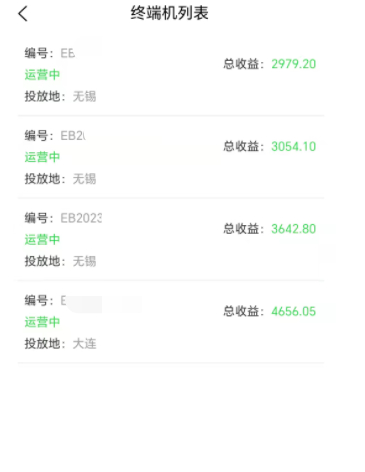 自助彩票机每日收益，图片由受访者提供