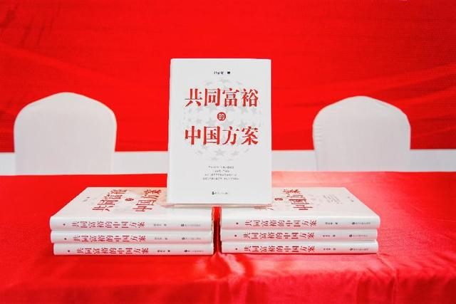 《共同富裕的中国方案》（主办方供图）。