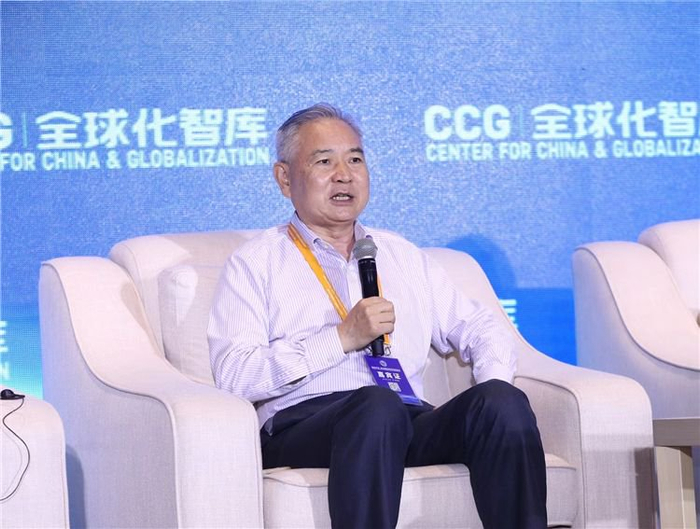 图为中国政策科学研究会经济政策委员会副主任徐洪才。