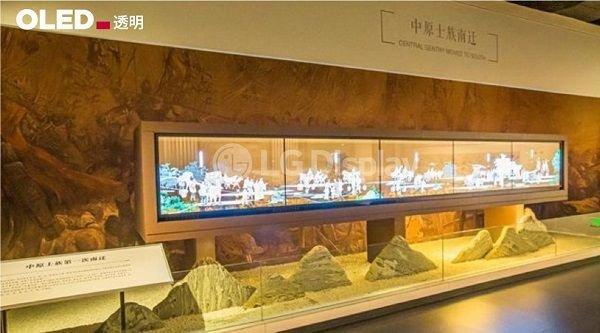 徽州博物馆透明OLED