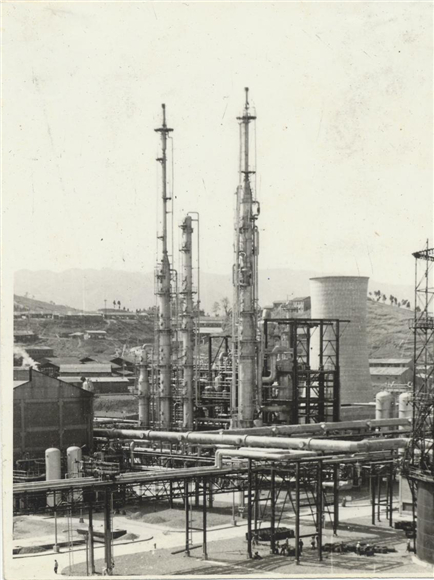 原乙炔车间一角。川维化工供图 华龙网发