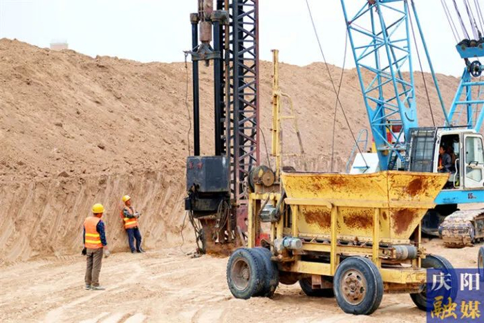 　　▲秦淮数据零碳数据中心产业基地项目现场。