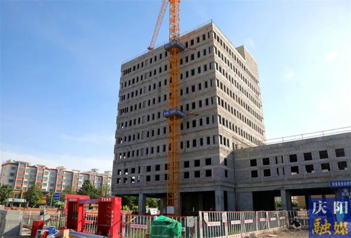 　　▲国家枢纽节点（甘肃）算力资源调度中心及平台项目现场。