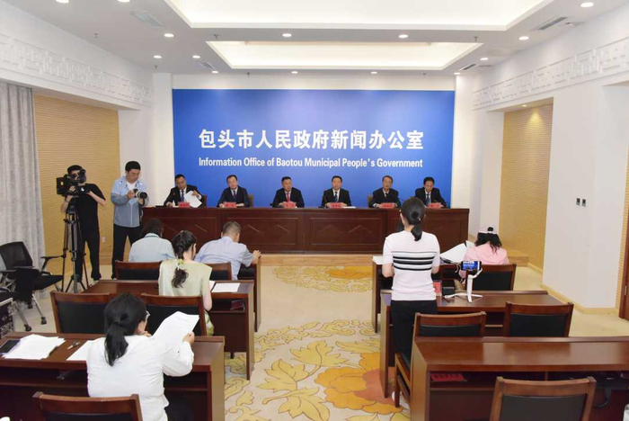 图为新闻发布会现场。通讯员 安吉斯摄