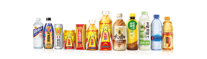 东鹏饮料产品矩阵 受访者供图
