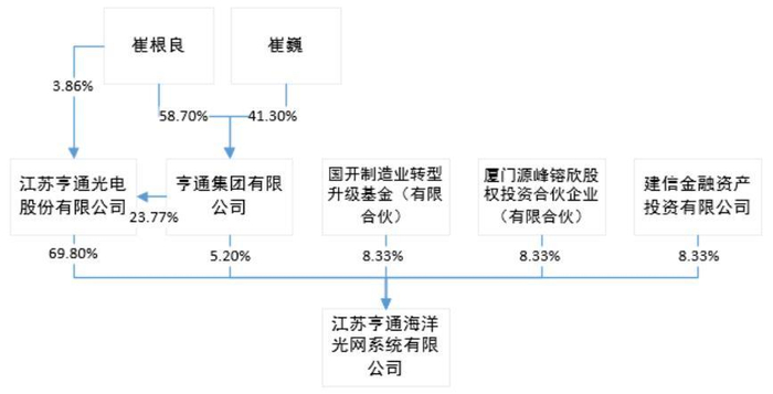 （截图来自亨通光电筹划分拆上市公告）