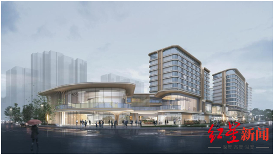 ▲金牛区人居国宾人才公寓配套商业综合体效果图