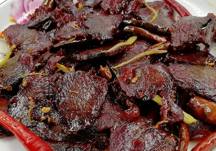 江口牛干巴 图源：微铜仁