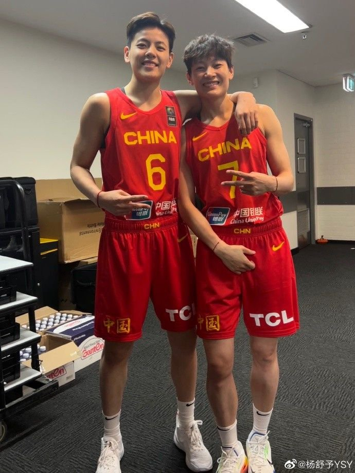 亚洲杯加油！杨舒予晒国家队定妆照：6号再上线|韩国女篮|中国女篮|女篮|黎巴嫩|韩国_手机新浪网
