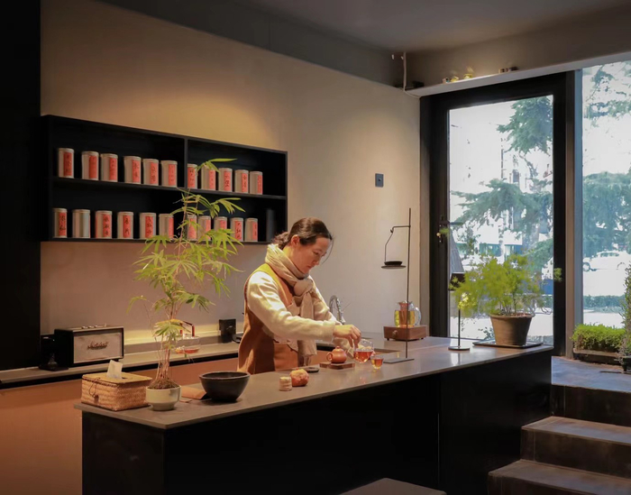 温暖舒适的吧台