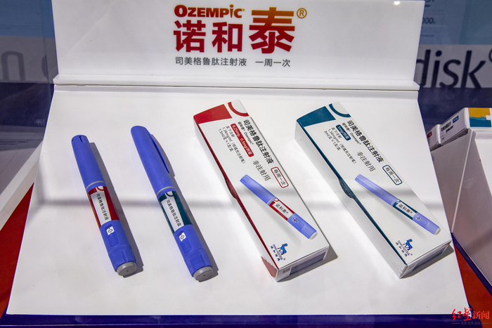 ↑司美格鲁肽注射液 据视觉中国
