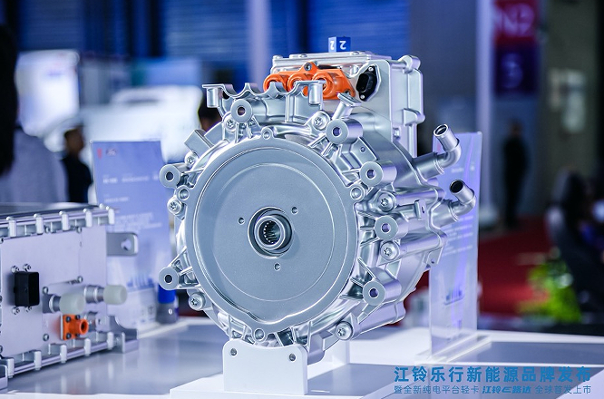 图：“江铃乐行新能源产品提供全场景解决方案