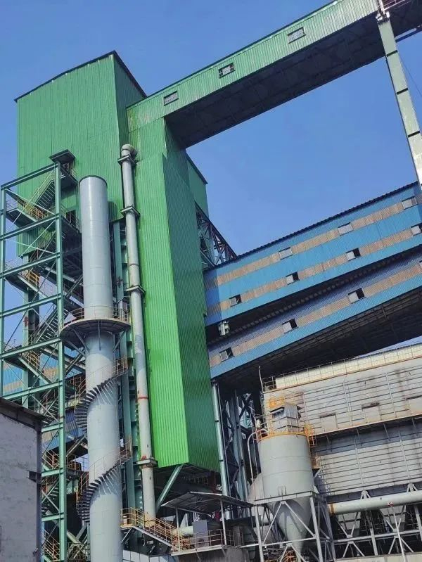 图为盛隆冶金DN8DN9除尘器及码头转运站