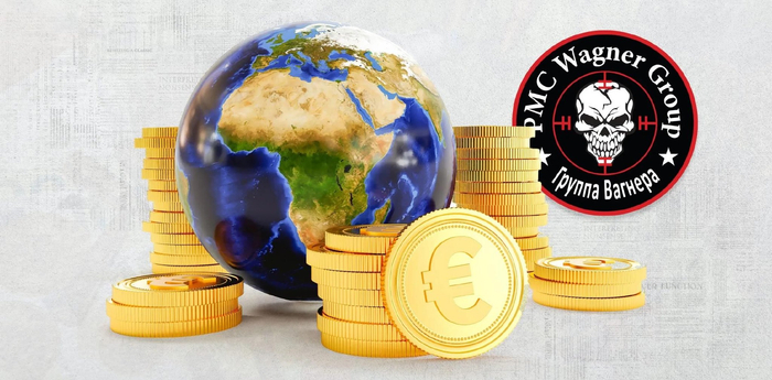 ↑瓦格纳在非洲获利丰厚